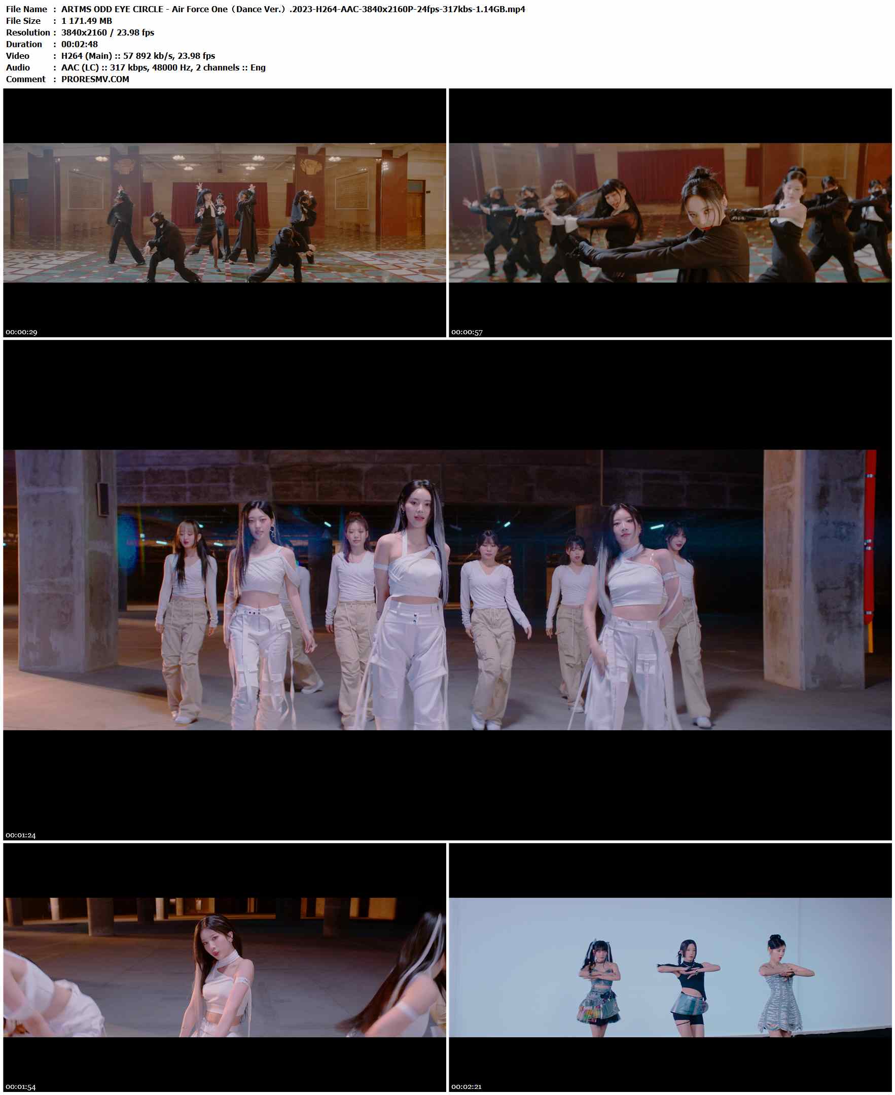ARTMS ODD EYE CIRCLE - Air Force One（Dance Ver.）.2023-H264-AAC-3840x2160P-24fps-317kbs-1.14GB官方MV_高清MV